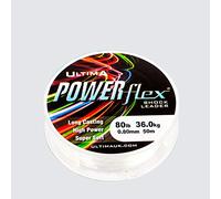 Ultima Powerflex - Crystal - Spool 50m - 0.80mm - 80.0lb/36.0kg