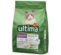 Ultima Sterilised Hairball - Turkey & Barley - 7.5kg