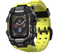 ULTIMAL Rugged Case with Band for Apple Watch 44mm,Compatible with Apple Watch Series SE 3/SE 2/SE Generation/6/5/4, Military Grade Shockproof Bumper Cover for iWatch Tactical Band Men (44mm