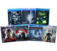 Ultimate 3D Collection: Final Destination/ Gravity/ The Green hornet/ Jupiter Ascending/ Batman vs. Superman Dawn of Justice/ Resident Evil: Revenge/ Paranormal Activity [BLU-RAY] [Spanish Artwork]