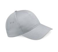 Ultimate 5 Panel Cap B15 - Beechfield Baseball Hat For Adults Pre-curved Peak