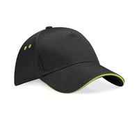 Ultimate 5-panel Cap B15C - Beechfield Unisex Adult Sandwich Peak Baseball Hat