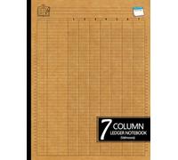 Ultimate 7 Column Ledger Notebook for Best Financial Tracking: Seven Column Accounting Ledger for Daily Income, Expenses, and Business Transactions