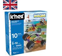 K'NEX | Fun Fast Vehicles Building Set 10 Model Beginner | Construction Toys for Sensory Play, 96 Piece Stem Learning Kit, Educational Toys Suitable for Girls and Boys Ages 5+ | Basic Fun 45510