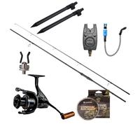 Ultimate Adventure Carp Stalker Complete One Rod Set 1.80m (3lb) - Carp Fishing Combo