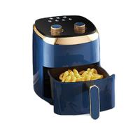 Ultimate Air Fryer with 8 Preset Functions - Enjoy Easy and Flawless Fondue Fries at Home (Blue)