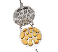 Ultimate Assorted Cookie Maker For Filling from 3 Oreshki Mold + 4 Pine Cone Cookie Cutter + 4 Mushroom Cookie Candy Maker - Walnut Mold - Molde Para Hacer Nueces Cubanas
