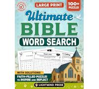 Ultimate Bible Word Search: Inspiring Bible Puzzles to Boost Your Faith and Focus - Large Print Activities for Adults and Seniors