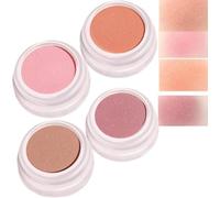 Ultimate Blurring Setting Powder, Ultimate Blurring Setting Powder Pink, Ultimate Setting Powder, Long Lasting Waterproof Setting Powder, for Cheeks Contouring Brightening (mix 4pcs, one size)