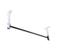 Ultimate Body Press Ceiling Mount Pull Up Bar for 8 Foot Ceilings, Steel Through-Bolted 48” Straight Bar with 14” Risers, Fits 16”and 24” Joist Spacing, Max 450lbs, USA Designed and Backed