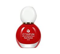 Ultimate Brush 12ml Smooth Bright Nail Polish Silky Easy Peel Off & Quick Dry Water Based Nail Polish Gift For Mother Grandmother