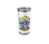 Ultimate Candy Battle Royale-Fighting Sweets go Large Stainless Steel Insulated Tumbler