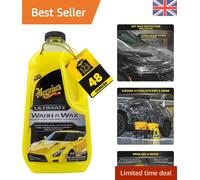 Ultimate Car Wash & Wax 1.42L - Ideal for Matt Paints & Glossy Finishes
