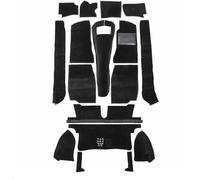 Ultimate Carpet Set for MGB Roadster 1968 Onwards - Black | Precision-Fit Moulded Interior Kit with Soundproofing | MGOC Spares N031AA