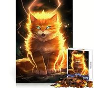 Ultimate Cat Power Up Jigsaw Puzzles for Adults1000 Piece Mind Training Cozy Downtime Laser Cut Joyful Xmas (50x75cm)