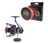 Ultimate Cat-Spin II Catfish Spinning Reel 6000 + Catstrike X8 Braid 0.45mm Combo - Predator Fishing Combo