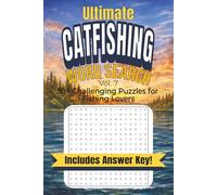 Ultimate Catfishing Word Search: Word Searches with Easy to Read Print about Catfish, Tackle, Rivers, and More | 6 x9 inches, 110 pages | 55 Puzzles.... Great for Holidays, Vacation, and Free Time