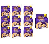 Ultimate Chocolate Lovers Variety Pack PMP - 7 Flavours: Twrl Bites, Oro, White, Orange, Caramel Nibbles, Caramilk & Classic Milk Chocolate - 85g CDB Treat Bags (10 x Pack, Caramel Buttons)