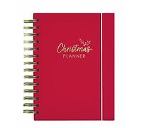 Ultimate Christmas Planner - Christmas Organiser - Shopping Lists, Bucket Lists, Party and Meal Planning - A5 Paper - Hardback with Ringbinder - Design by Violet