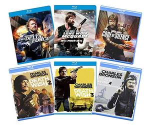 Ultimate Chuck Norris vs. Charles Bronson Blu-ray Action Collection: The Delta Force / Lone Wolf McQuade / Code of Silence / Death Wish 2 / Death Wish 3 / Death Wish 4: The Crackdown