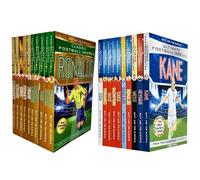 Ultimate & Classic Football Heroes Collection 20 Books Set Pack Kane, Neymar, Ronaldo, Hazard, Lukaku, Messi, Bale, Aguero, Coutinho, Sanchez, Ronaldo, Maradona, Figo, Beckham