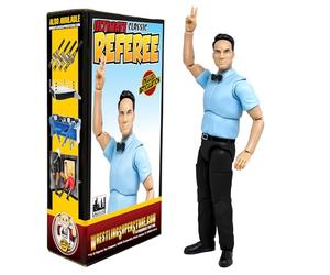 Ultimate Classic Referee with Deluxe Articulation for Wrestling Action Figures