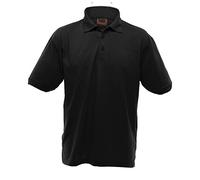 Ultimate Clothing Collection UCC 50/50 Mens Heavweight Plain Pique Short Sleeve Polo Shirt