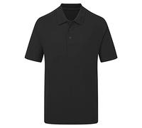 Ultimate Clothing Company Mens Short Sleeve Polo Shirts, Black, XX-Large. UCC003