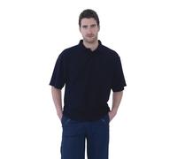 Ultimate Clothing Company UCC003 50/50 Pique Polo Black - Size: S Colo S