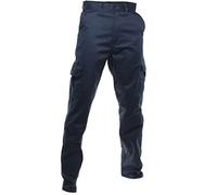 Ultimate Clothing Mens Premium 245g/m² Combat Cargo Work Trousers Navy 46L