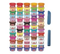 Ultimate Color Collection 65-Pack of Assorted Modeling Compounds for Kids 3 Years and Up, Non-Toxic, Fun Size 28 g Cans