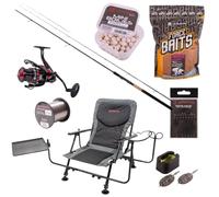 Ultimate Complete Feeder Chair Fishing Set - Carp Fishing Combo