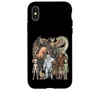 Ultimate Cryptid Squad Mythical Creatures Case for iPhone X/XS