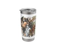 Ultimate Cryptid Squad Mythical Creatures Stainless Steel Insulated Tumbler