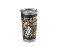 Ultimate Cryptid Squad Mythical Creatures Stainless Steel Insulated Tumbler