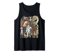 Ultimate Cryptid Squad Mythical Creatures Tank Top