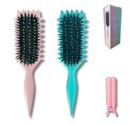 Curl Defınıng Brush (Green&Purple)