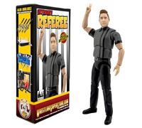 Ultimate Dark Gray Referee with Deluxe Articulation for Wrestling Figures