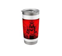 Ultimate Darkness Samurai Warrior Stainless Steel Insulated Tumbler