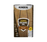 Ronseal RSLUDONC5L 5L Ultimate Protection Decking Oil - Natural Cedar
