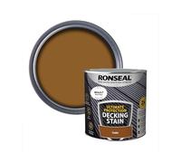 Ultimate Decking Stain 2.5L Cedar [39106] | High-durability coating formulated to resist weathering, abrasion and moisture ingress on exterior timber surfaces.