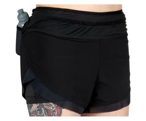 Ultimate Direction - Women's Hydro Short - Running shorts size L, black