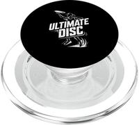 Ultimate Disc Player Flying Frisbee Layout PopSockets PopGrip for MagSafe