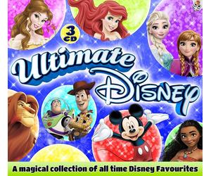 Ultimate Disney 3CD Deluxe Limited Edition with 54 Disney hit songs