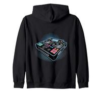 Ultimate Dj Mixer Console Vibes Zip Hoodie