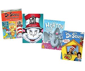 Ultimate Dr. Seuss 7-Movie DVD Collection: Lorax/ The Cat in the Hat/ Green Eggs & Ham/ Horton Hears a Who/ How the Grinch Stole Christmas & More