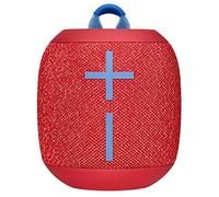 Ultimate Ears Wonderboom 2 Wireless Speaker, Deep Bass, 360 ° Surround Sound, Waterproof, 2 Speaker Connection for Powerful Sound, 13h Battery, Red