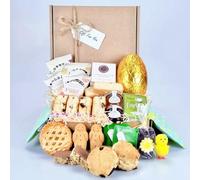 Ultimate Easter Afternoon Tea Hamper Box, Large Variety with Eggs, Biscuits, Scones and Tea, Sharing
