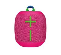 Ultimate Eers Wonderboom 3, Small Portable Wireless Bluetooth Speaker, Big Bass 360-Degree Sound for Outdoors, Waterproof, Dustproof IP67, Floatable, 40 m Range - Pink