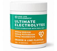Ultimate Electrolytes Powder Orange & Lime, 500mg Sodium, 30 Servings